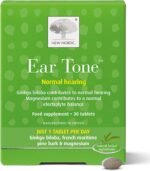 New Nordic Ear Tone, Supports Normal Hearing, with Ginko Bilboa and Magnesium for Electrolyte Balance, 30 Tablets - Image 2