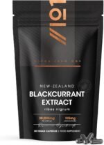 New Zealand Blackcurrant Extract - 35% Anthocyanins - 30 Vegan Capsules (1 Month Supply) – Resealable and Recyclable Pouch by Alpha01 - Image 2