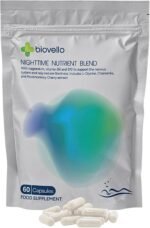 Nighttime Nutrient Blend, Vegan Capsules, Magnesium Glycinate, L-Glycine, Montmorency Cherry, Chamomile, Sleep Support - Image 2