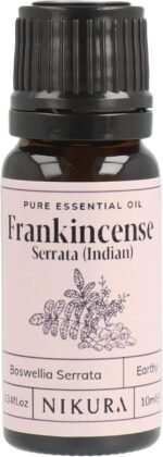 Nikura Indian Frankincense (Serrata) Essential Oil - 10ml | 100% Pure Natural Oils | Perfect for Aromatherapy, Diffusers, Humidifier, Bath | Great for Self Care, Skin | Vegan & UK Made - Image 2