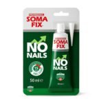 No Nails - All Purpose Adhesive, Mounting Adhesives for Interior, Insant Grab Adhesive for Wood, Ceramic, Metal, PVC, Tiles - Waterbased, Solvent Free & Odourless - 50ML (Tube) - Image 2