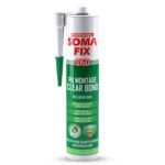 No Nails - Exterior D4 PU Montage Clear Bond, Adhesive for Outdoors, Polyurethane Glue for Brick, Stone, Iron, Steel, PVC - (Heat Resistant & All Weather) 310ML - Image 2
