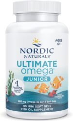 Nordic Naturals, Ultimate Omega-3 JR, 680mg Omega-3, for Children, Strawberry Flavour, with EPA and DHA, 90 Softgels, Lab-Tested, Soy Free, Gluten Free, Non-GMO - Image 2