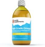 Nordic Supplements High Strength 500ml Omega 3 Fish Oil. Taste Award Winning Lemon Flavoured and Tested - Image 2