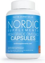 Nordic Supplements High Strength Pharmaceutical Grade Omega 3 Fish Oil 1000mg Capsules - Pot of 180 Capsules - Image 2