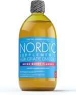 Nordic Supplements® High Strength Omega 3 Fish Oil Liquid 500ml – Mixed Berry Flavour – Ultra-Pure & Great Tasting – Supports Heart, Brain & Vision Health - Image 2