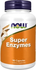Now Foods, Super Enzyme, 90 Capsules, Lab-Tested, Highly Dosed, Gluten Free, SOYA Free, Non-GMO - Image 2
