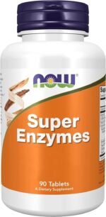 Now Foods, Super Enzyme, 90 Tablets, Lab-Tested, High Dose, Calcium, Gluten Free, Soy Free, Non-GMO - Image 2