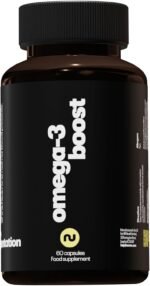 Numan Omega-3 Boost - High Strength 1000mg Omega-3 Soft Gel Capsules for Joint Care, Brain Function, Vision, Blood Pressure - Optimal Blend of Essential Omegas for Overall Health - Image 2