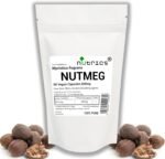 Nutmeg 600mg x 90 Vegan Capsules (1 Month Supply) Myristica Fragrans Seed Ground Spice Jaiphal Houtt Suitable for Vegan Vegetarian - Image 2