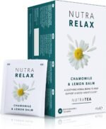 Nutra Tea NUTRARELAX Night Time Sleep & Calm Tea - Chamomile, Passionflower, Lemon Balm - 60 Individual Wrapped Bags - Herbal Infusion (3 Pack) - Image 2