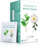 Nutra Tea Spearmint & White Peony - Spearmint Tea For Pcos | White Peony Tea For Digestion & Women's Health - 20 Individually Wrapped Bags - Herbal Infusion (1 Pack) - Image 2