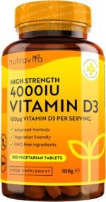 Nutravita Vegetarian Vitamin D 4000 IU, 500 Micro Tablets for 16 Months of Supply, Made in The UK, Hight Strength VIT D3 - Vitamin D3 Supports Your Immune System & Bone Health - Image 2