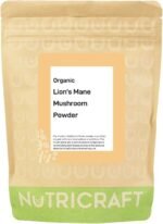 NutriCraft Organic Lion’s Mane Mushroom Powder - 500g, 100% Pure Botanical Food, No Preservatives, Vegan & Gluten-Free, Boosts Immune System, High in Nutrients, Use in Smoothies and Food - Image 2