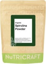 NutriCraft Pure Organic Spirulina Powder - 500g, High Protein, Antioxidant-Rich, Superfood for Smoothies, Juices, and Baked Goods, No Additives or Preservatives, Natural Immune System Booster - Image 2