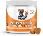 NutriPaw Pre, Pro & Postbiotic Digestive Treats For Dogs - Gut Health, Sensitive Tums, Anal Glands, Scooting, Loose Stools, Smelly, Itchy Ears, Great for all dogs - Image 2