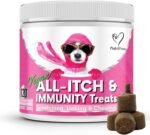 NutriPaw Vegan All-Itch Treats For Dogs - Soothe Itchy Paws, Eyes, Ears, Skin - Stop Itching, Licking, Scratching - Perfect for Small, Medium & Large Dogs - Supports Seasonal Itching - Image 2