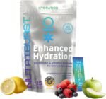 Nutriburst - Recovery Electrolytes + 11 Vitamins & Minerals • Support Energy Levels • Performance • Recovery - Suitable for Vegans - 15 Pack: Apple,Mixed Fruit, Lemon - Enhanced Hydration - Image 2