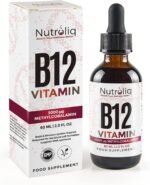 Nutroliq Vitamin B12 Liquid Drops - High-Strength 5000mcg Methylcobalamin Supplement - Energy Booster, Immune System Support, Better Concentration and Metabolism - Vegan & Vegetarian Formula - 60ml - Image 2