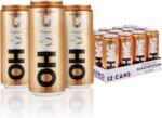 OHMG Sparkling Magnesium Water | 12 Cans x 330ml Flavoured Sparkling Water | Peach & Rosemary + Ashwagandha | Zero Calories, Sweeteners or Sugar | Health Drinks | Energy Drinks |100mg Magnesium - Image 2