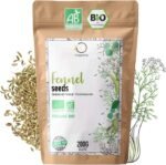 ORIGEENS ORGANIC FENNEL TEA 200g | Fennel seeds as a breastfeeding, lactation and digestive tea | Loose Organic Fennel seeds for herbal teas - Image 2