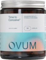 OVUM Time to Conceive® Fertility Supplement with MicroActive® CoQ10 and Methylfolate | Most Scientifically Advanced Supplement for Fertility | 30 Day Supply | Made in The UK - Image 2