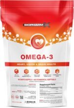 Omega 3 Fish Oil (1000mg - 90 Softgels) 100% Pure Certified & Maximum Strength Fish Oil with EPA & DHA - Image 2