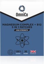 OmniCo Magnesium 5-in-1 Patches for Help with Muscle Recovery, Stress Relief & Sleep – with Multiple Magnesium Complexes and B12 Infused into 30 Patches, Natural & Easy to Use - Image 2