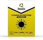 OmniCo Vitamin D3 Patches – 5500IU – High Strength - 30 Patches, Transdermal Vitamin Patch, Vegan & Vegetarian Vitamin D3 Patch, Vitamin D Patch with Calcium & K2, Vitamin D Topical Patch for Wellness - Image 2