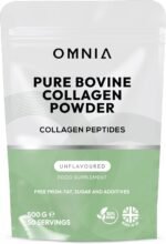 Omnia Pure Bovine Collagen Peptides Powder, 50 Servings, Packed with Essential Amino Acids, Optimal Health, Collagen for Radiant Skin, Strengthens Hair & Nails & Joints- UK Made - Image 2
