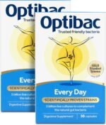 Optibac Probiotics Every Day - Vegan Digestive Probiotic Supplement - Most Trusted & Recommended Brand - Lactobacillus & Bifidobacterium - 60 Capsules - Image 2