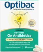 Optibac Probiotics for Those on Antibiotics - Vegan Digestive Probiotic Supplement - Lactobacillus Specifically Researched Alongside Antibiotics - Most Trusted & Recommended Brand - 20 Capsules - Image 2
