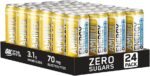 Optimum Nutrition Essential Amino Energy + Electrolytes, Ready To Drink Sugar Free EAA Energy Drink with Electrolytes and Caffeine, Workout Supplement for Men and Women, Tropical, 24x250 ml - Image 2