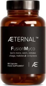 Organic 6 Mushroom Complex | Lion’s Mane Reishi Shiitake Maitake Chaga Cordyceps | Natural Focus Energy & Immune Support | Soil Association Organic | Vegan Non GMO Supplement | 60 Capsules | AETERNAL - Image 2