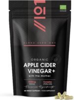 Organic Apple Cider Vinegar 1920mg - with Turmeric, Ginger & Cayenne Pepper - 60 Vegan Capsules – Raw Unfiltered with The Mother by Alpha01 - Image 2