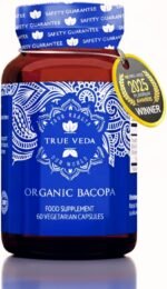 Organic Bacopa Monnieri Capsules - Brahmi Capsules | 20:1 High Strength Natural Ayurvedic Supplement | Powerful 50% Bacosides | Certified Organic by Soil Association | 60 Powder Caps - Image 2