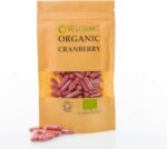 Organic Cranberry HPMC Capsules Urinary Bladder Kidney Liver Immune Vegan Kosher Halal (90 Capsules) - Image 2