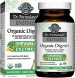 Organic Digest Enzymes, Tropical Fruit Flavor, Gluten Free, Dairy Free, 90 Chewables - Image 2