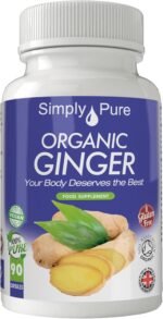 Organic Ginger for Digestive Health & Inflammation | 500 mg x 90 Capsules | 100% Pure Soil Association Certified | Gluten Free | GM Free | Vegan - Image 2
