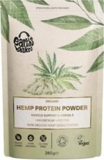 Organic Hemp Protein Powder 280g Natural - Unflavoured, Vegan - Gluten-Free - Plant-Based - High-Fibre - Rich in Omega 3 - Dairy-Free - Image 2