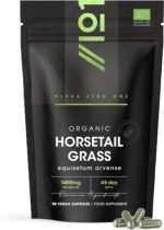 Organic Horsetail 1400mg – 90 Vegan Capsules (45 Day Supply) – Pure & Potent Powder – Resealable and Recyclable Pouch by Alpha01 - Image 2