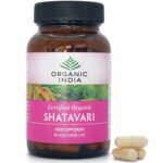 Organic India Shatavari, Certified Organic & Vegan, 90 Capsules - Image 2