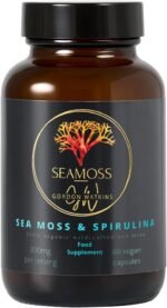 Organic Irish Sea Moss Capsules | 60 Vegan Capsules | GMO Free | Gordon Watkins Exclusive Botanical Blend (Spirulina) - Image 2