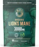 Organic Lions Mane Supplement 3000mg | High Strength Polysaccharides | Mushroom Extract Capsules | Vegan | 90 Count | by Wiseshrooms - Image 2