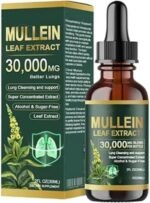 Organic Lung Cleansing Mullein Leaf Extract Drops,Mullein Drops for Lungs,Mullein Extract for Lungs,Natural Formula,for Men & Women (1) - Image 2