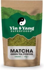 Organic Matcha Powder - 100g (33 Servings), by Yin & Yang Superfoods - Culinary Grade, Premium Quality, Natural Source of Energy, High in Antioxidants, Pesticide-Free, Vegan - Image 2