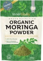 Organic Moringa Powder, Award Winning Premium Pure Leaf Powder Rich in Essential Vitamins & Minerals by Inner Vitality - Image 2