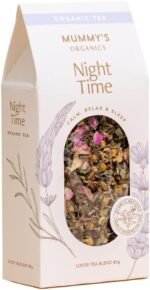 Organic Night Time Loose Tea | sleep Tea | chamomile, lemon balm, Lime flowers, lavender, Rose - Image 2