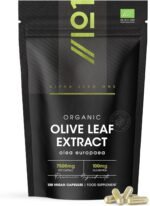 Organic Olive Leaf Extract Capsules 7500mg - 20% Oleuropein – 120 Vegan Capsules - Resealable and Recyclable Pouch by Alpha01 - Image 2