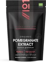Organic Pomegranate Extract 20,000mg – 120 Vegan Capsules (4 Months Supply) - High Strength 40:1 Punica Granatum Extract - by Alpha01 - Image 2